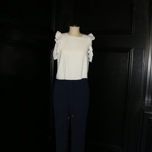 TED BAKER Color block Pattern Jumpsuit